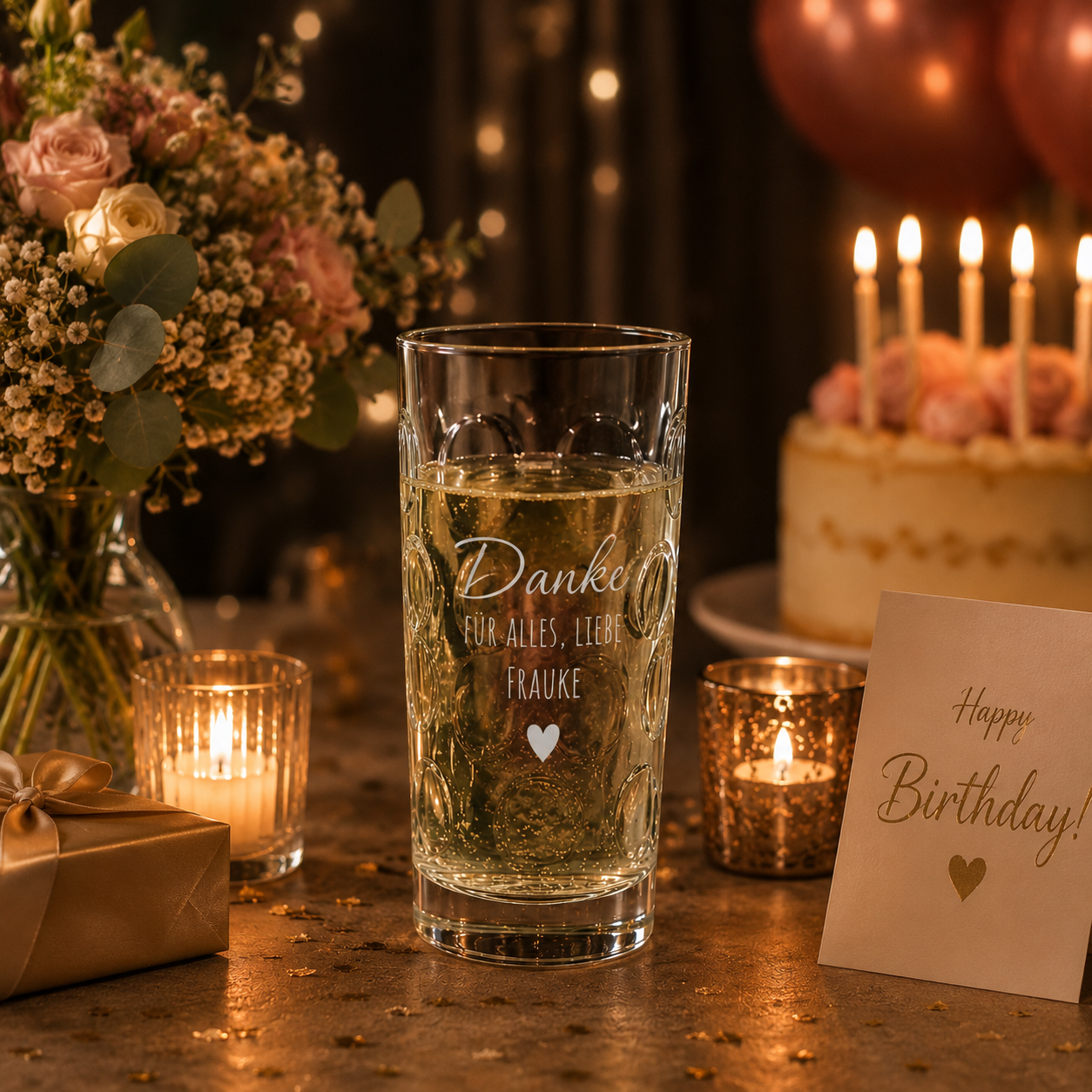 Böckling Dubbeglas mit Gravur als Geschenk – personalisierte Sprüche im Überblick, spülmaschinenfest