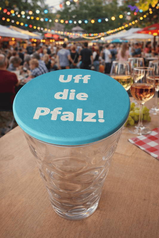 Dubbeglas Deckel mit Namen oder Spruch personalisierbar